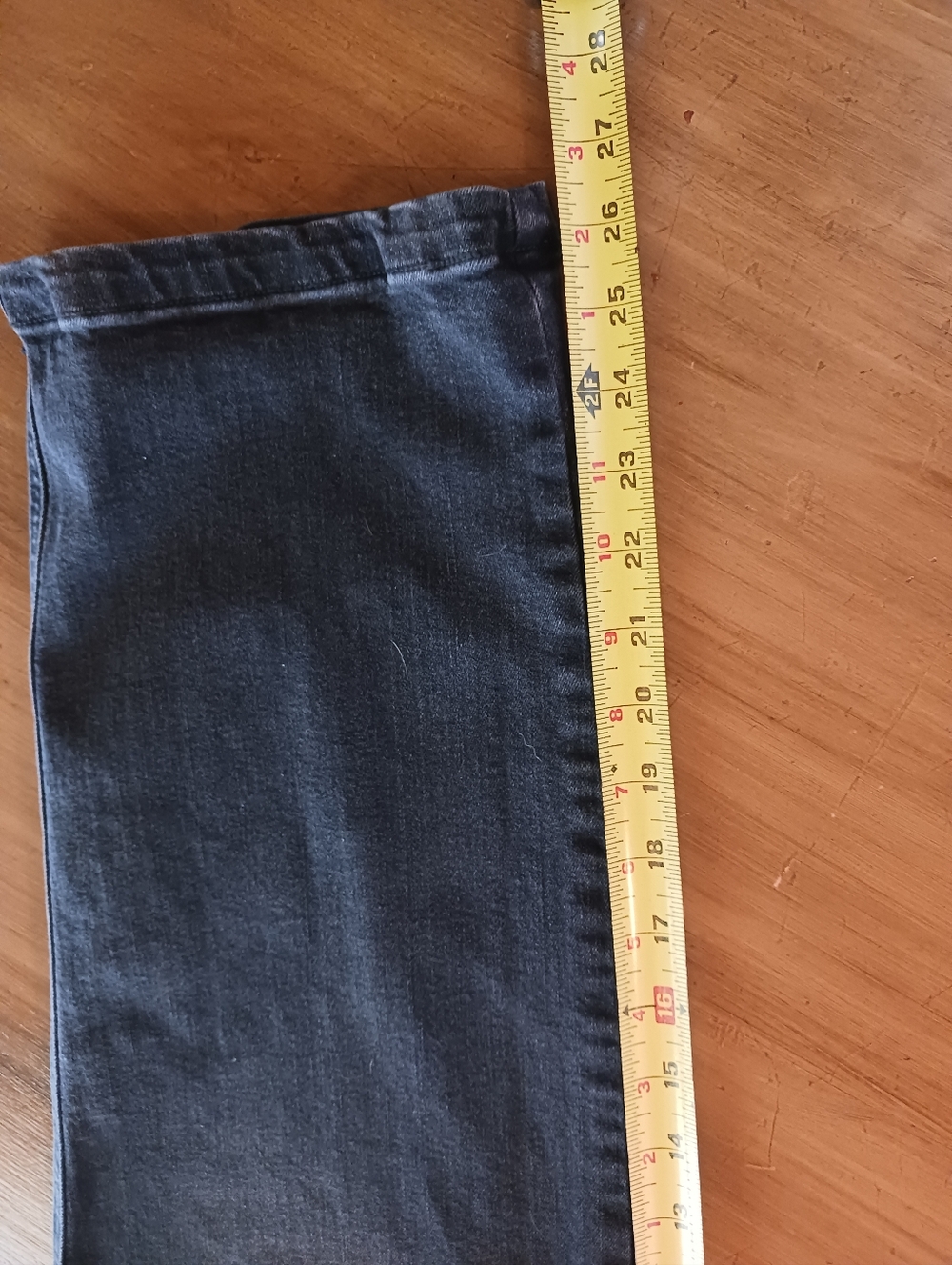 Spanx Womens 1X Black Stretch Jeans Jeggings Faux Front Pockets Pull On Style - Picture 6 of 9
